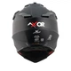 Мотошлем AXOR X-Cross SC Black/Red Матовый, размер M. - изображение 6