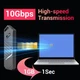 Внешний карман UnionSine для M.2 SSD NVMe 2230 2242 2280 PCIe Type-C USB 3.2 Gen 2, 10 Гбит/сек, металлический корпус, RGB подсветка - изображение 3