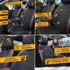 Накидка на заднні сидіння Алькантара Palermo Premium Чорний-Чорний кант 1 шт - изображение 2