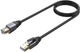 Patchcord Unitek Cat.8 SFTP RJ-45 (8P8C) 8 m Black (C18149AGY03-8M) - obraz 2