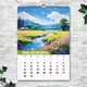 Календар 2026 настінний перекидний Природа. Акріл. 13 аркушів ENTERSTORE 42х29.7 см (ART 250133) - зображення 4