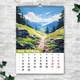 Календар 2026 настінний перекидний Природа. Акріл. 13 аркушів ENTERSTORE 42х29.7 см (ART 250133) - зображення 7