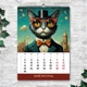 Календар настінний перекидний El Gato Gomez Кіт 13 аркушів ENTERSTORE 42х29.7 см (ART 250141) - зображення 12