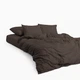 Комплект постельного белья Mirson Евро 200х220 см 010 Chocolate Soft Touch of Satin (2200011280370) - изображение 2