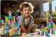 Drewniane klocki edukacyjne Ricokids RK-871 100 elementów (5903890623241) - obraz 10