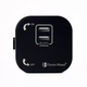 Розетка трековая двойная USB 2.4 А, Unique Elegance Pandora Black - изображение 1