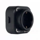 Розетка трекова із заземленням 16A, Unique Elegance Pandora Black - зображення 4