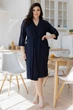 Комплект с кружевом батал Кс1220н Синий, 3XL - изображение 5