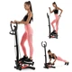 Степпер со стойкой Hop-Sport HS-055S Noble Red + Эспандеры до 100 кг - изображение 1