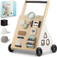 Drewniany chodzik pchacz Ricokids RK-875 (5903890623302) - obraz 1