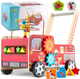 Drewniany chodzik pchacz Ricokids Straż pożarna RK-873 (5903890623289) - obraz 1