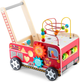 Drewniany chodzik pchacz Ricokids Straż pożarna RK-873 (5903890623289) - obraz 3