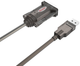 Kabel Unitek USB Type-A - RS232 2 m Gray (Y-1105D01) - obraz 2