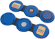 Ładowarka bezprzewodowa OCPC FCB WC-3 3-in-1 Wireless Charger 15W Blue (OCFCBWC3BL) - obraz 2