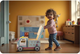 Ходунки дерев'яні Ricokids Штовхач з інструментами RK-874 (5903890623296) - зображення 9