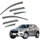 Дефлектори вікон (вітровики) для Volvo XC60 2018+ 6шт. з нерж. хром полоскою (HAWK) - зображення 1