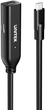 Przedłużacz Unitek USB-C 10Gbps PD 100W 5 m Black (U1335ABK01) - obraz 1