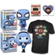 Коробка Funko Pop! Человек Паук Marvel Collector Corps Spider-Man Blue Box M (76609) - изображение 2