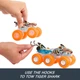 Подарочный набор Hot Wheels Monster Trucks Мега Рекс и Тигровая акула (HYJ29) - изображение 5