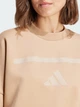 Свитшот женский Adidas Z.N.E. JW7766 XL Бежевый (4068808576239) - изображение 4
