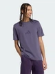 Футболка хлопковая длинная мужская Adidas Z.N.E. JW4740 M Фиолетовая (4068808491839) - изображение 3