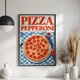 Постер Roomy "Pizza Pepperoni" Без рамки A4 (29.7x21 cm) - зображення 2