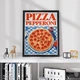 Постер Roomy "Pizza Pepperoni" Без рамки A4 (29.7x21 cm) - зображення 4