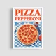 Постер Roomy "Pizza Pepperoni" Без рамки A4 (29.7x21 cm) - зображення 6