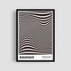 Постер Roomy "Wave Shift" Белая рамка с антибликовым стеклом A4 (29.7x21 cm) - изображение 1