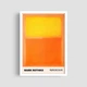 Постер Roomy "Warm Square" Без рамки A4 (29.7x21 cm) - зображення 6