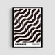 Постер Roomy "Zebra Wave" Без рамки A3 (42x29.7 cm) - изображение 1