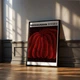 Постер Roomy "Kusama Redpumpkin" Белая рамка с глянцевым стеклом A3 (42x29.7 cm) - изображение 5