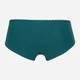 Набір трусиків хіпстерів жіночих бавовняних Pierre Cardin I022SZ0IT.P02.SK24 5LI Sort Yuksekbel.VR013 M 5 шт Чорний/Білий/Білий/М'ятний/Морська хвиля (8683858580744) - зображення 3