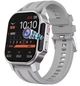 Android Смарт Годинник Телефон 4G LTE SIM карта GPS Wi‑Fi B22 Відеодзвінки Месенджери 2/16GB AMOLED дисплей 2.13″ Селфі Камера Leica Мікрофон Bluetooth 900mAh кнопка SOS Grey - зображення 2