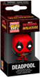 Brelok Funko Pocket Pop Keychain Marvel Deadpool & Wolverine Deadpool (0889698797641) - obraz 1