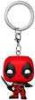Brelok Funko Pocket Pop Keychain Marvel Deadpool & Wolverine Deadpool (0889698797641) - obraz 2