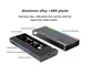 Внешний карман Flyjie A600 для NVMe (PCIe) M2 SSD USB 3.1 Type-C с USB хабом и картридером чёрный - изображение 6