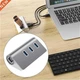 Мережева карта Deepfox U1 Gigabit USB Type A RJ45 HUB Ethernet LAN адаптер мережевий 1000 Мбіт/с - зображення 9