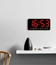 Часы Deepfox DS-6638 LED цифровые электронные настольные Будильник Дата Температура 21.5х11см красный - изображение 2