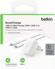 Ładowarka sieciowa Belkin BoostCharge 20W PD PPS USB-C with USB-C Cable White (WCA006VF1MWH-B6) - obraz 8