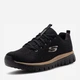 Женские кроссовки Skechers Graceful 12615 BKRG 5905588691495 38 (8US) 25 см Черные (5905588691549) - изображение 2