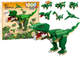 Klocki konstrukcyjne LeanToys Dinozaury 1000 elementów 18319 (5905991016748) - obraz 2