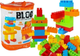 Klocki konstrukcyjne LeanToys w torbie 86 elementów 6965 (5905214979300) - obraz 2