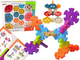 Конструктор LeanToys сніжинки 52 елементи 14672 (5905515351256) - зображення 2