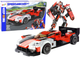 Klocki konstrukcyjne LeanToys Pojazd sportowy/Robot 347 elementów 16561 (5905884450703) - obraz 2