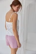 Пижама (майка + шорты) женская больших размеров хлопковая BARWA garments 0327/329 XL Одуванчики (2113273294002) - изображение 6
