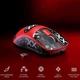 Беспроводная мышка ATTACK SHARK X3 Red (Сенсор PAW3395, 65 часов на одном заряде) - изображение 2