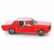 Металлический 3D конструктор Fascinations Автомобиль 1965 года Ford Mustang Coupe Red Version (MMS056C) - изображение 5