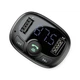 FM модулятор Baseus CCMT000001 USB, MP3, 12-24В, microSD, USB быстрая зарядка 3,4А, Bluetooth 4.2 - изображение 2