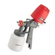 Пистолет покрасочный электрический d-1.5, 450 Вт с бачком 1.0л, 100-200 мл/мин HVLP INTERTOOL - изображение 1